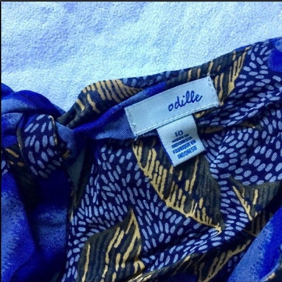 NEW ANTHROPOLOGIE Odille Alyogyn Floral Tee Blouse - Picture 7 of 8